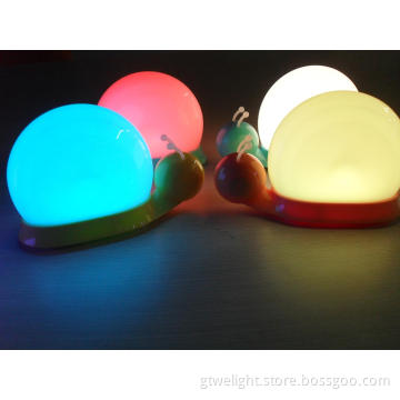 Snail Light Creative Night Light USB Charge LED Energy Saving Lamps